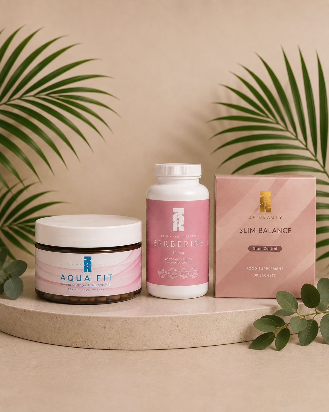 Aqua Fit + BERBERINE капсули + ZR SLIM BALANCE